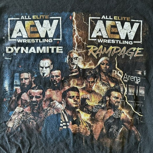 AEW Dynamite Rampage T Shirt Size S - Picture 1 of 1